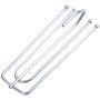 Window Treatment 4 Prongs Pinch Pleat Drapes Curtain Hooks 80PCS