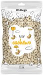 Oh Mega Raw Cashews - 1KG