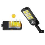 Solar LED Street Light Motion Sensor Remote Control
