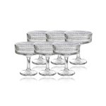 190ML Ice Cream & Dessert Glass Bowl Set Party Gift - 6 Piece