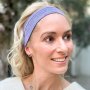 Lr Gym Head Bands - Lavender