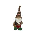 Frost Sitting Plush Doll 29X22X42CM - Santa