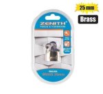 Padlock Zenith Brass 25MM Carded