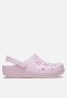 Crocs Classic Floral Cut Out Clog - Pink Milk
