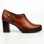 Kylin 2 Block Heel Shoot - Tan - 8