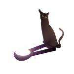 Decor Ornament Shadow Candle Holder Halloween Tealight 15CM Cat