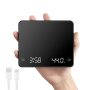 Coffee Scale With Timer Rechargeable Espresso Coffee Scale 3KG/0.1G High Precision Digital Coffee Scale Kitchen Food Scale With Invisible Screen M