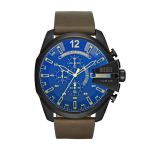 Diesel Mega Chief Mens Brown Leather Strap WATCH-DZ4401