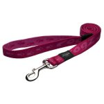 Rogz Pet Products Rogz Alpinist Extra Large 25MM Everest Fixed Dog Lead - Pink Rogz