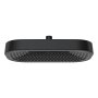 Luxus Black Shower Head - Squared