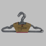 10PC Non-slip HANGER Set - Grey white