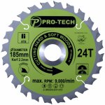 Saw Blade Tct 185X2.2X30X24T Wood Prof.