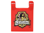 Parts Flag 2 X 2 Square With 'gryffindor' And Lion In Shield Pattern Sticker - Set 4842 2335PB062