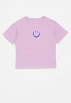PoP Candy Smiley Print Tee - Lilac