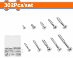 Screw S tapping C s Acc Set 3-5MM 302PCS