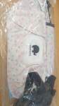 Stroller Organizer Bag - Cream With Pink And Blue Dots