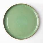 Flat Stackable Dinner Plate Choose From 6 Colours - Green