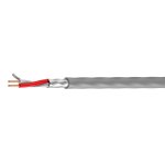 Overall Screened Cable Round - 2 Core Black Per Meter