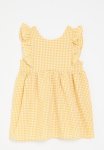 PoP Candy Frilled Gingham Dress - Yellow