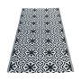 Rug It Up Indoor / Outdoor Pvc Rug - Lucky Charms Black - 200 X 120 Cm