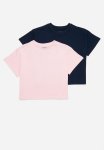 PoP Candy 2 Pack Tee - Navy & Pink