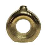 Goldair Gold Donut Vase 20X20CM