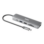 Port Connect 5-IN-1 USB Type-c 4K Docking Station