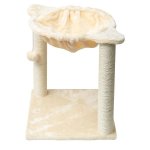 Beige 2 Pole Tower Pet Scratcher Post