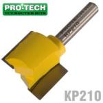 PRO-TECH Straight Bit 1' 25.4mm X 3 4' 19mm Two Flute 1 4' Shank