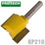 PRO-TECH Straight Bit 1' 25.4mm X 3/4' 19mm Two Flute 1/4' Shank