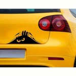 Car Personality Funny Car Stickers Trunk Cover Car Stickers Dune Monster Scratches Blocking Car Body Fun Decorative Stickers Ele