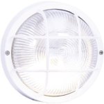 Round Grid Pvc Bulkhead White BH022