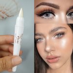 Long-lasting Matte White Eyeshadow Stick - Smooth Brightening Eye Liner Pen For A Natural Look
