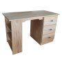 Desk Bookcase Combo Raw 1200X600