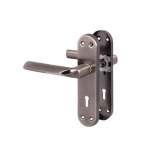 Handle Only 180X43MM Keyhole Satin Black Nickel - Cuneo