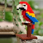 MINI Building Blocks Animal Toy Bag Building Blocks Dog Cat Bird Animal Series Gifts Christmas Halloween Gift
