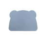 Fine Living Silicone Teddy Placemat - Blue Grey