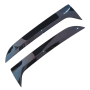Abs Rear Window Side Spoilers For Audi A4 Allroad Avant & Vw Tiguan MK1