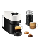 Nespresso Vertuo Pop Coffee Machine With Aeroccino Milk Frother Bundle - Coconut White - 90009325
