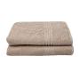 Glodina Black Label Luxury Marathon Snag Proof 550GSM -bath Towel -pack Of 2 -beige