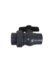 Pool Ball Valve Compact Glued Single Union 50MM