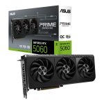 Asus Prime Geforce Rtx 5060 Oc 8GB GDDR7 Gpu Sff-ready Graphics Card