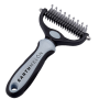 Pet Grooming Brush XXL Double Sided Dematting Rake Comb For Dogs & Cats