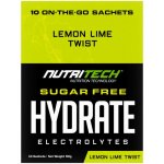 Nutritech Hydrate Electrolytes Sachets Lemon Lime Twist 9GX 10S