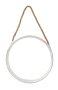 Home Quip White Beach Roped Mirror 37X37CM