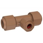 Unitwist Tee Centre Red Cxcxc 22MMX15MM Livestainable