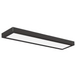 Viano Black Or White LED Ceiling Light - White Large