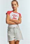 Denim Shorts - Pale Denim Blue