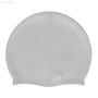Senior Silicone Swimming Cap - Grey