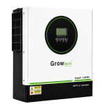 SA558 Growtech – Hybrid Inverter Pure Signwave 3.6 Kw 24V MPPT.80 Amp High Voltage 500V Max